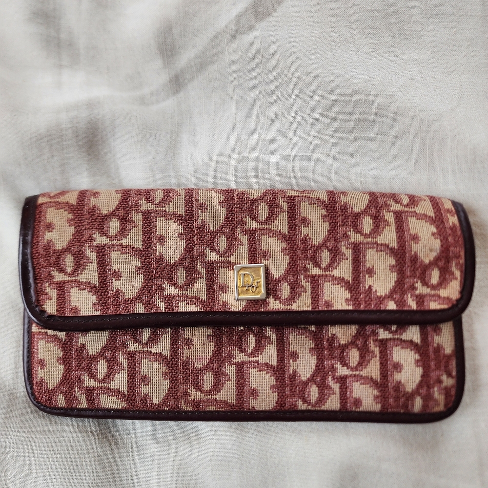Vintage Christian Dior Trotter Wallet W/COA